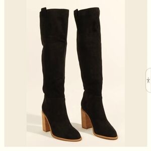 Altar'd State Black Knee high boots